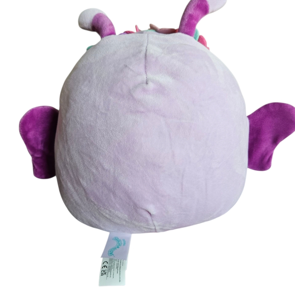Squishmallows Brenda the butterfly with floral headband 8 inch soft plush NWT. - Picture 2 of 5